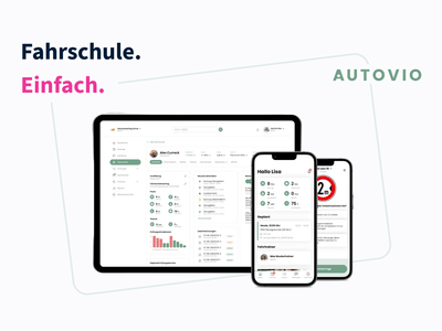 App für 100 Prozent digitalen Fahrschulbetrieb - Web Application