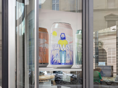 Brand identity voor Brouwerij Brewski - 3D