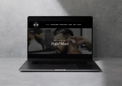 Création du site vitrine de Hair'Man - Référencement naturel