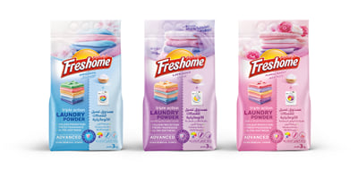 FRESHOME Laundry Powder Packaging Design - Packaging