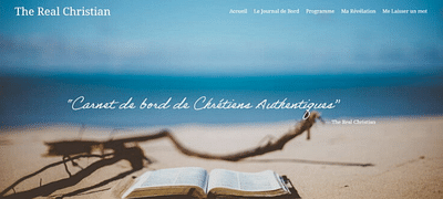 Webdesign for The Real Christian - Website Creation