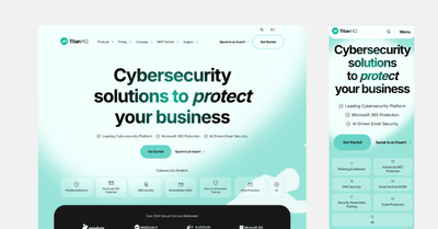 TitanHQ Digital Partnership - Webseitengestaltung