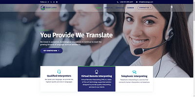 Glorylangs Company Website - Website Creation