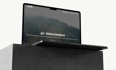 Jul Terrassement - Création de site internet