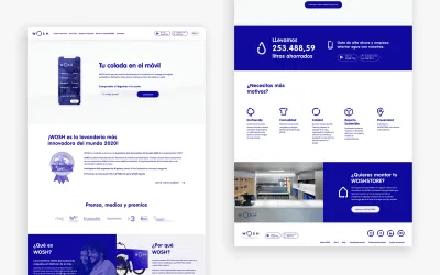 WOSH | App, Web corporativa y Backoffice tiendas - Applicazione Mobile