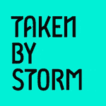 Taken By Storm · Branding by design logo