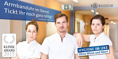 UKE: Hygiene-Kampagne  für das Universitätsklin... - Création de site internet