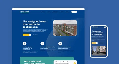 Vandersnoek: Een moderne en frisse website - Création de site internet