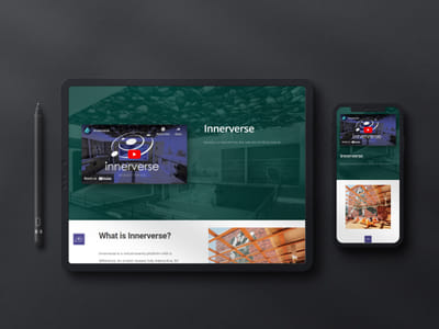 Innerverse Website Design - Graphic Design