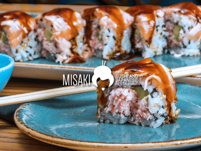 Misaki Sushi Restaurant - Social Media Marketing - Creazione di siti web
