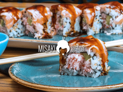 Misaki Sushi Restaurant - Social Media Marketing - Website Creation