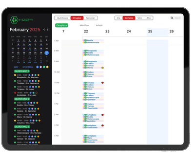 Hospy - Gestión Inteligente de Quirófanos - Desarrollo de Software