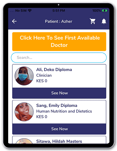 Telehealth Application - Mobile App