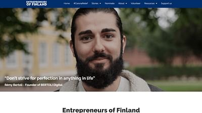 Web Design for Entrepreneurs of Finland - Website Creation