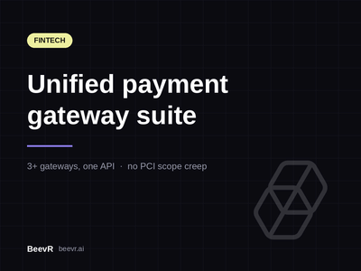 Unifying Top Payment Gateways with a Single Secure Suite - Software Development