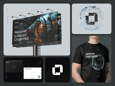 Vault - Brand Bible for Crypto Investment Website - Branding y posicionamiento de marca