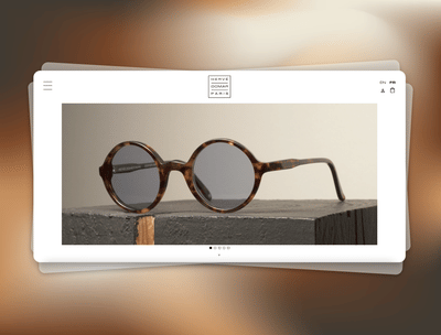 Hervé Domar Paris | Site Web - Webseitengestaltung