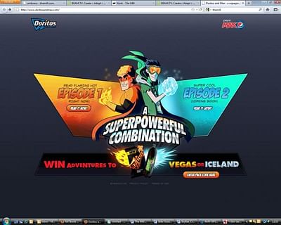 Superpowerful Duo - www.doritosandmax.com - Werbung