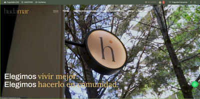 Diseño web para Hudamar - Website Creatie