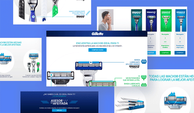 Brand landing page for paid media campaigns - Estrategia digital