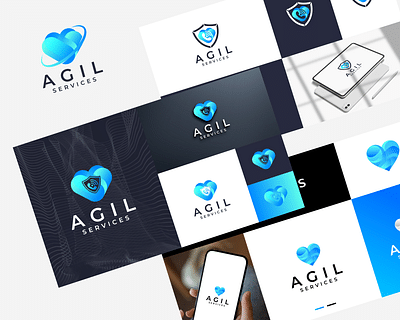 Agil Services : Identité visuelle et graphique - Identité Graphique