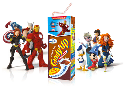 Activation Candy'Up on-pack et on-line - Website Creation