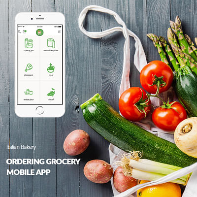 Ordering Grocery App - E-commerce