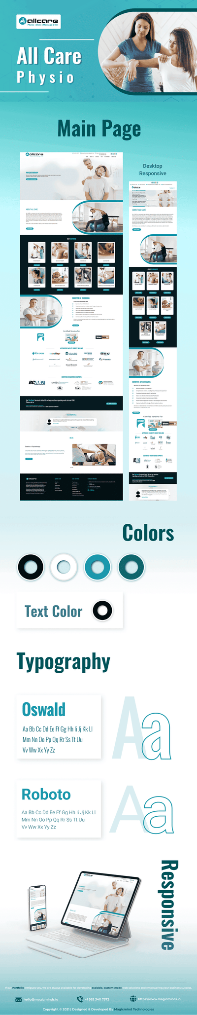All Care Physio - Website Creation