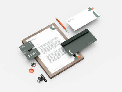 Charte graphique Trusty - Marketing