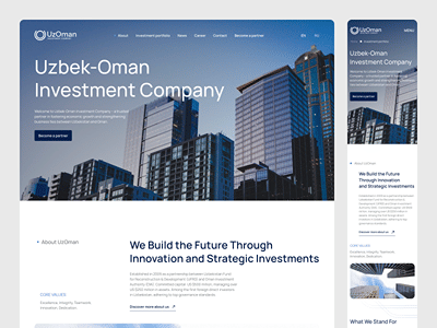 UzOman - Branding and Web Design - Website Creation