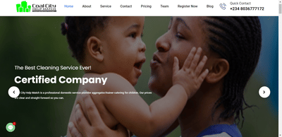 Coal City Help Match - Webseitengestaltung