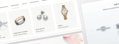 E-Commerce Web Application Luxury Redesign - E-commerce