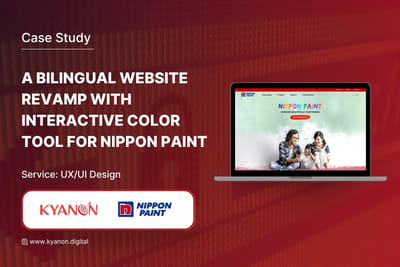 Nippon Paint - A Bilingual Website - Web Application