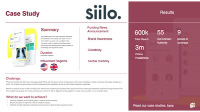 Siilo - Public Relations (PR)