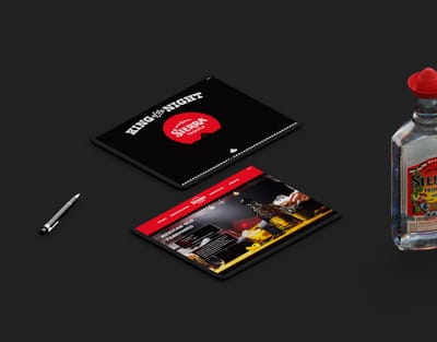 Sierra Tequila website design and development - Grafikdesign