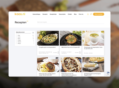 Kaas.nl - Website Creatie