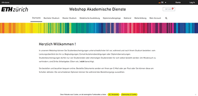 Webshop-Relaunch für die ETH Zürich: eine neue WooCommerce-Plattform - E-commerce