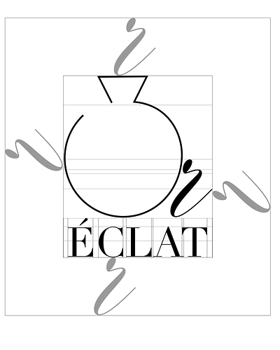 Logo & Motif (essentiel) - Éclat d'Or (bijouterie) - Identidad Gráfica