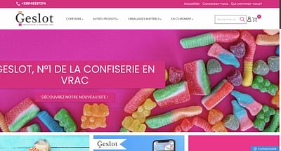 Marketing digital Geslot - Création de site internet