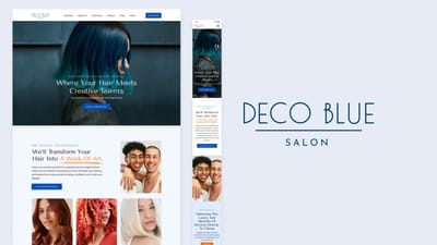 Deco Blue Salon Digital Transformation - Creación de Sitios Web