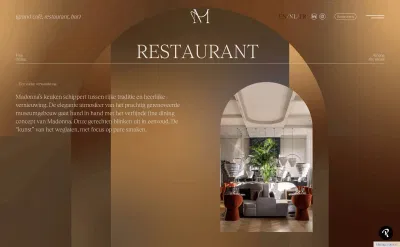 Madonna - Website Creatie