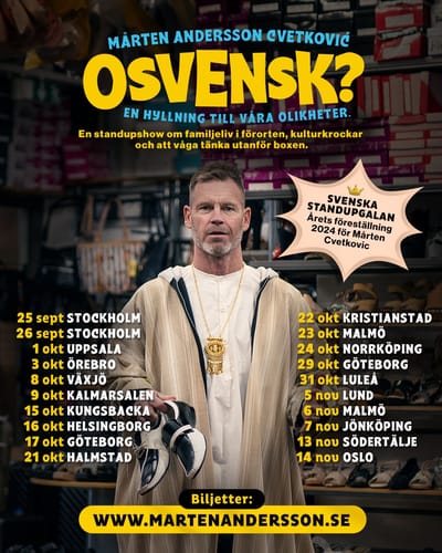 OSVENSK? | Brand & Art direction and Campaign System for National Tour - Marketing