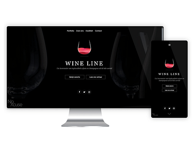 Wine Line wijn importeur - Publicidad