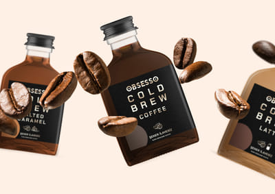 OBSESSO Cold Brew - Verpackungsdesign