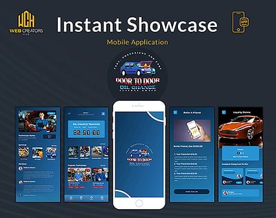Mobile App for Door to Door Oil Change - Mobile App