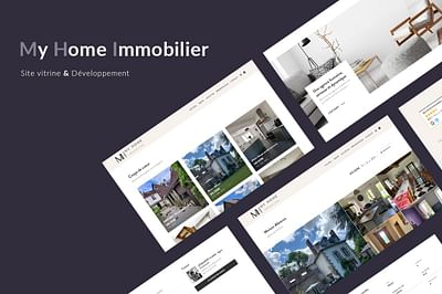 My Home Immobilier - Création de site internet
