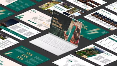 Ardara | Branded PowerPoint Template System for Company-Wide Use - Graphic Design