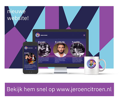 Jeroen Citroen - Website Creation
