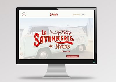 LA SAVONNERIE DE NYONS - SITE FINANCIER - Création de site internet