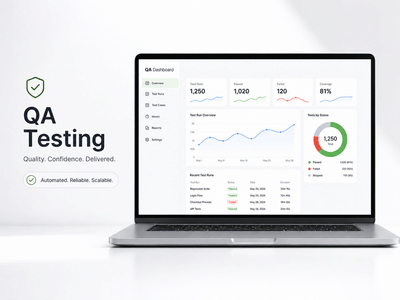 End-to-End QA Automation & Manual Testing for AI SaaS Platform - Desarrollo de Software